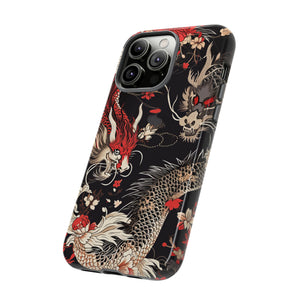 Oni Demons & Sacred Symbols - Protective Phone Case