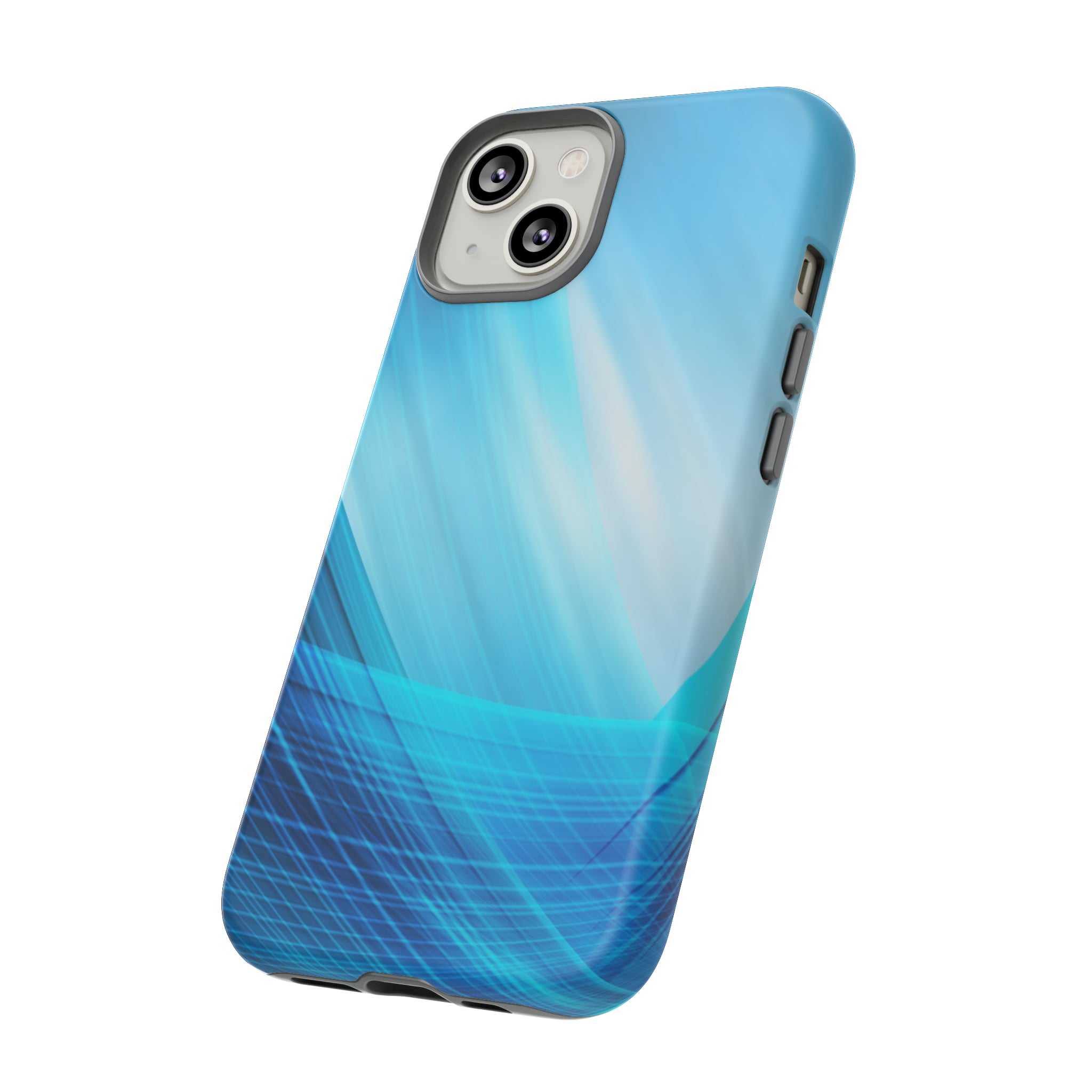 Abstract Blue - Protective Phone Case