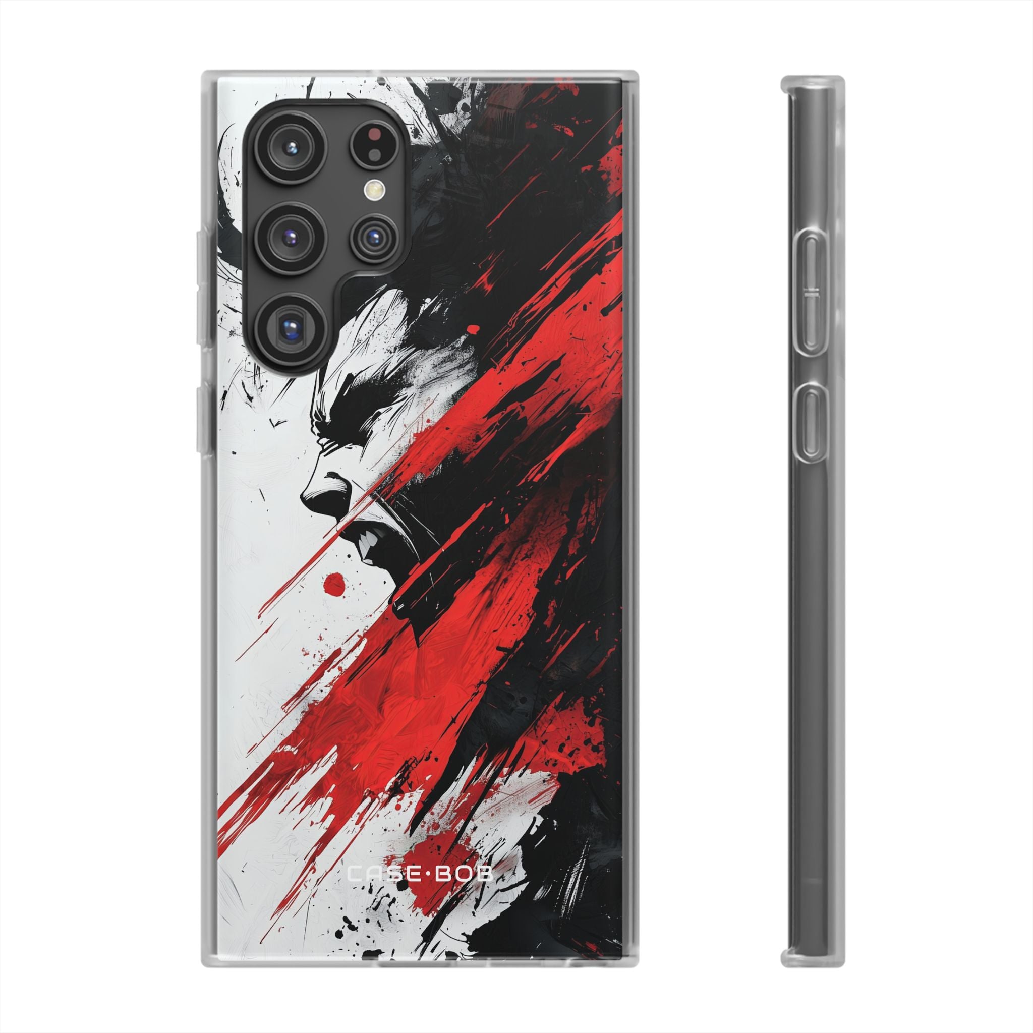 Yelling Profile Burst Samsung S22 Ultra Case - Soft