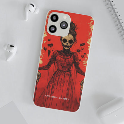 Haunting Scarlet Descent iPhone 13 - Flexi Phone Case