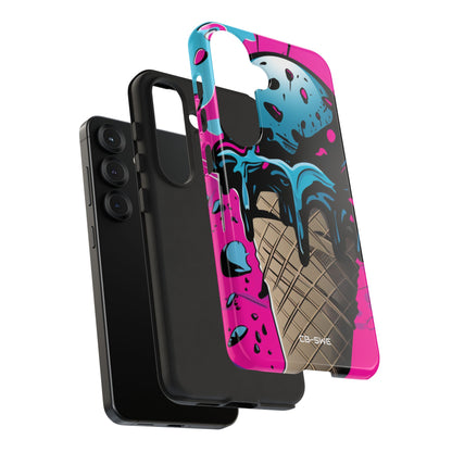 Vibrant Ice Cream Splash - Samsung Case