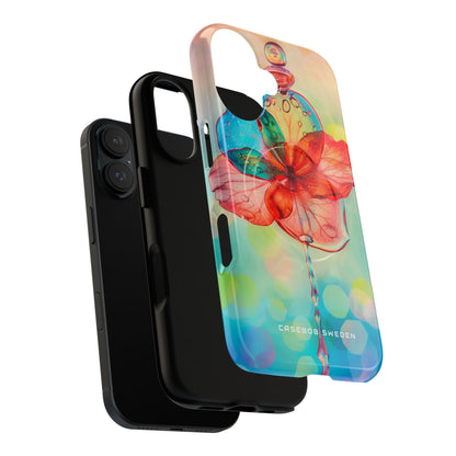 Ethereal Glass Flower iPhone 16 | Tough+ Phone Case