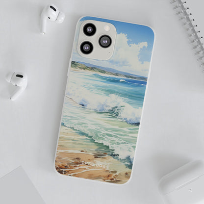 Foamy Wave Breeze iPhone 13 Pro Max - Soft