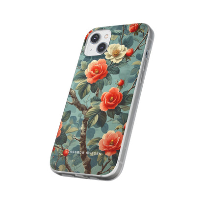 Vintage Floral Romance iPhone 14 - Flexi Phone Case