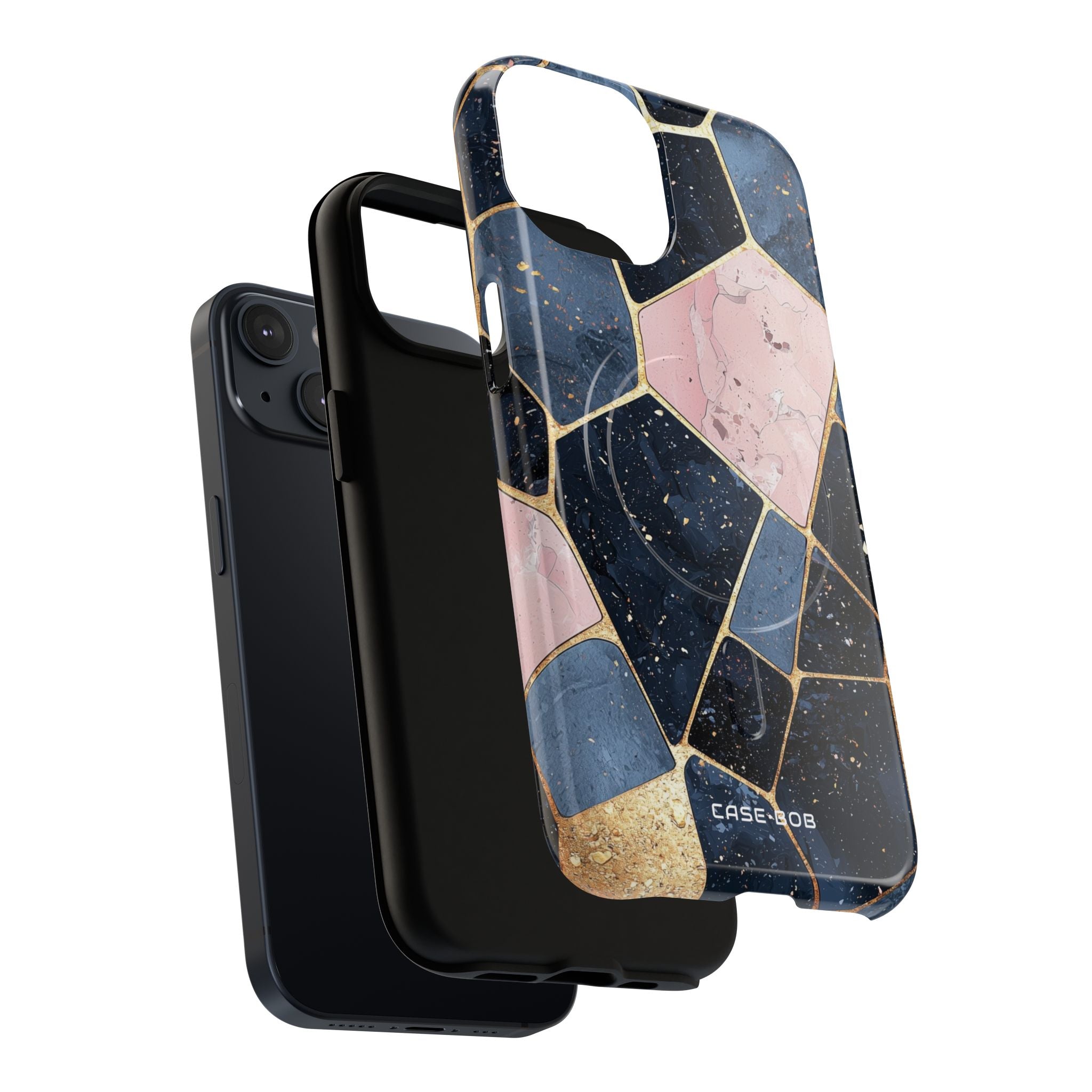 Golden Mosaic iPhone 14 Case - Tough+