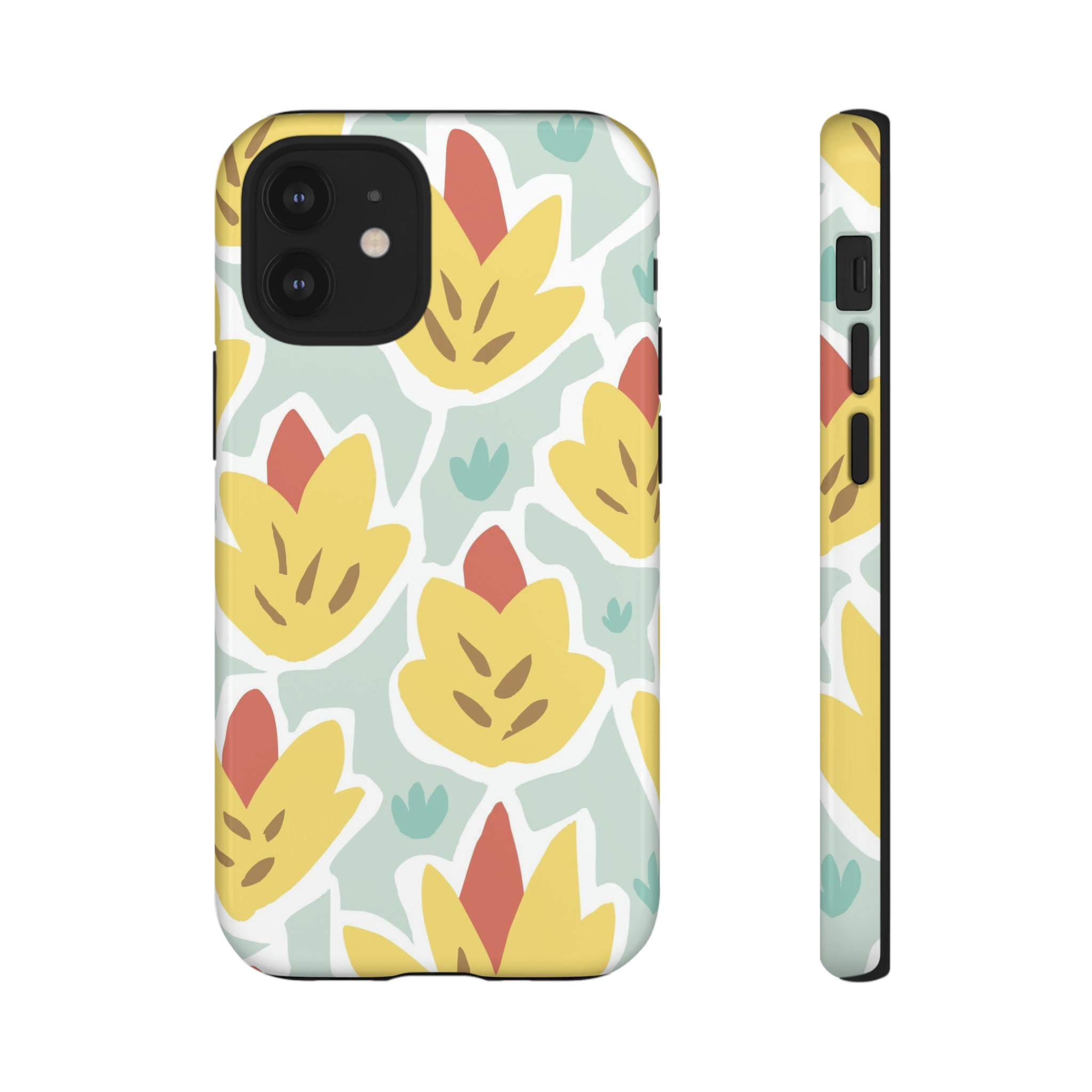 Summer Yellow Happy Flower - Protective Phone Case