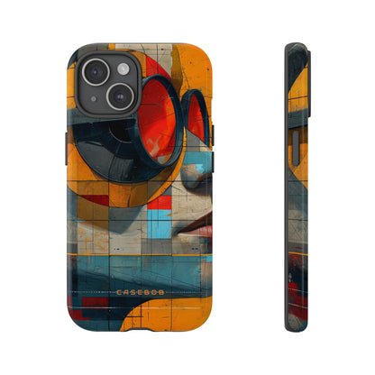 Cartoon Geometry Fusion - Protective Phone Case