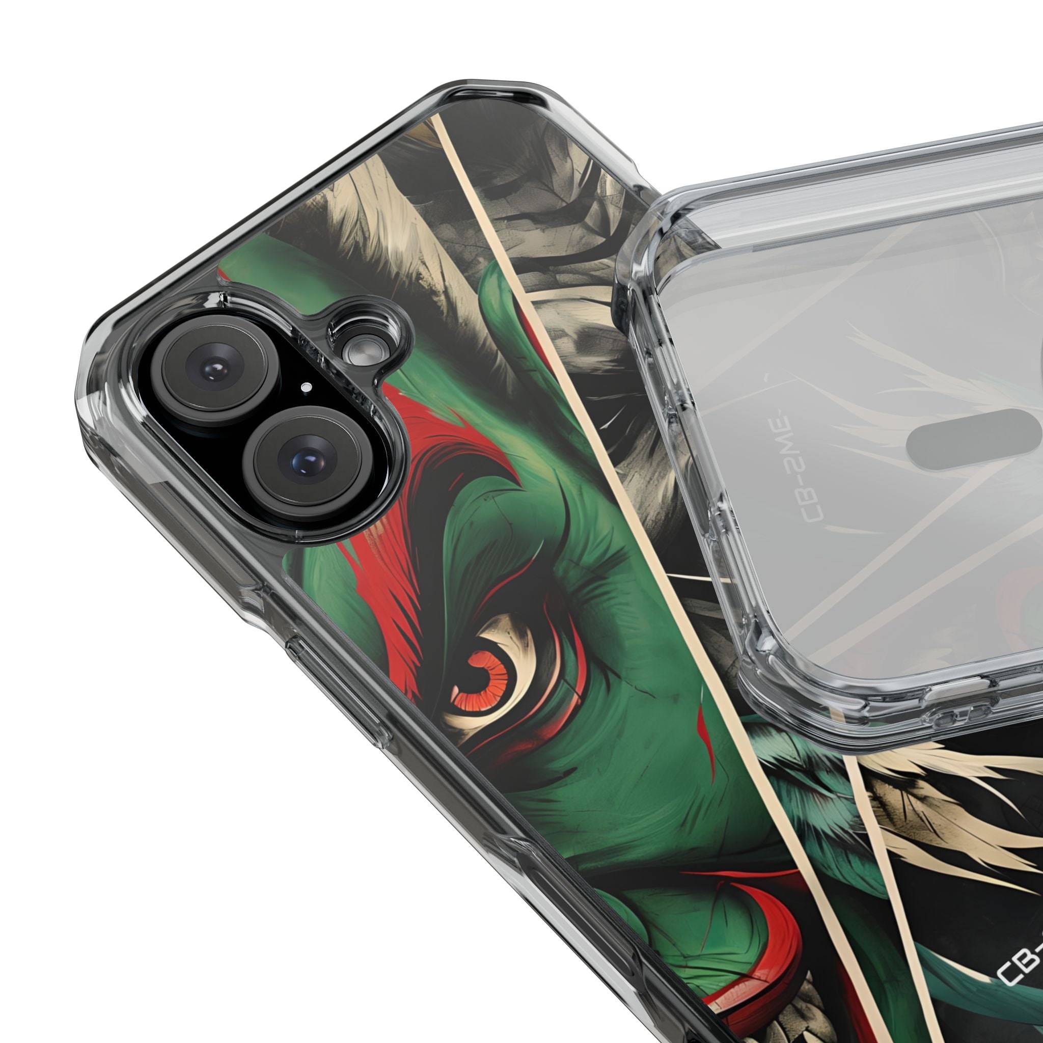 Demonic Panels Clash iPhone Case - Impact