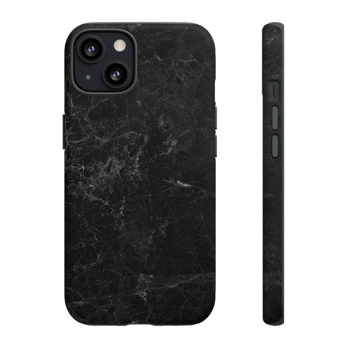 Black Marble - Protective Phone Case