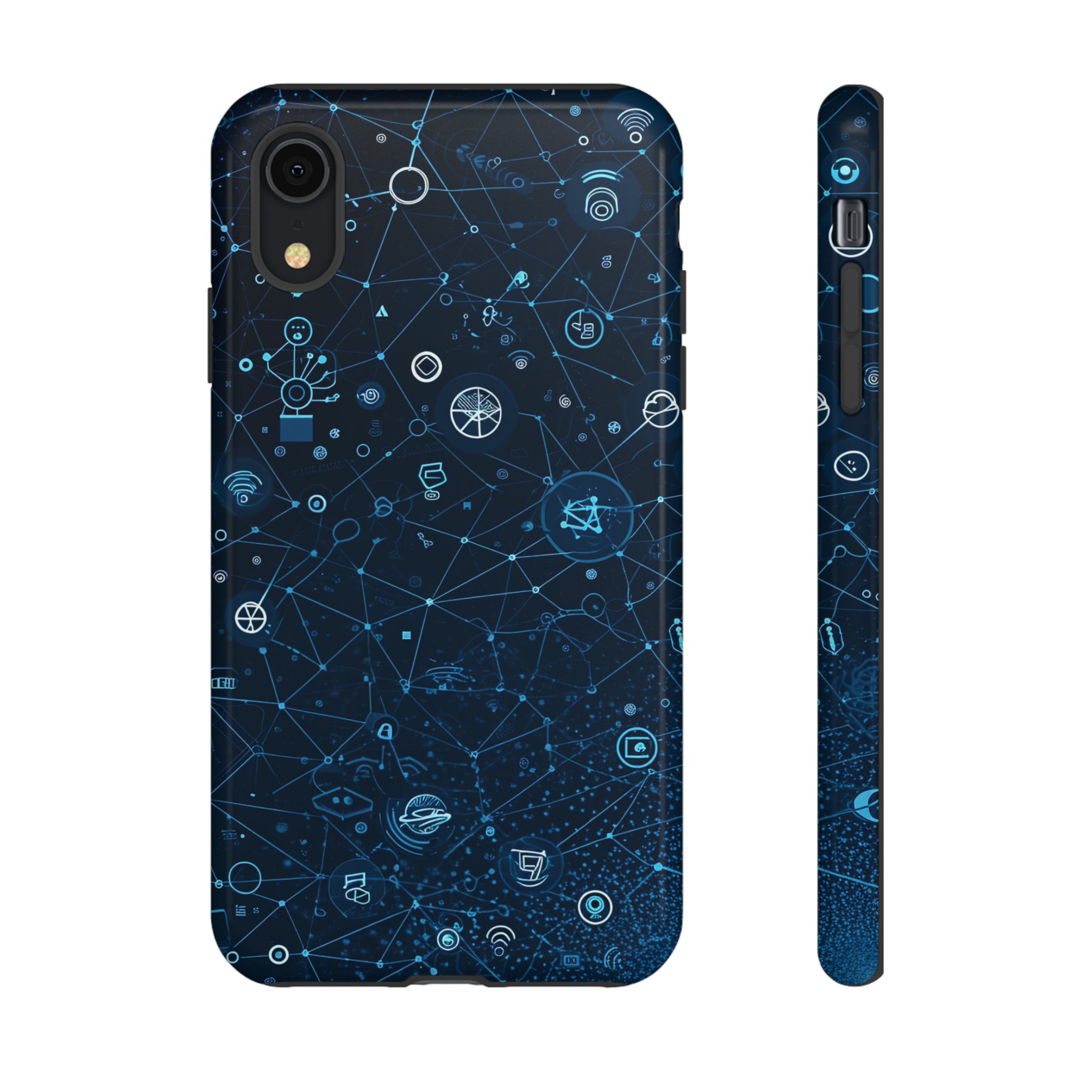 Link Spectrum: Connectivity Gradient - Protective Phone Case