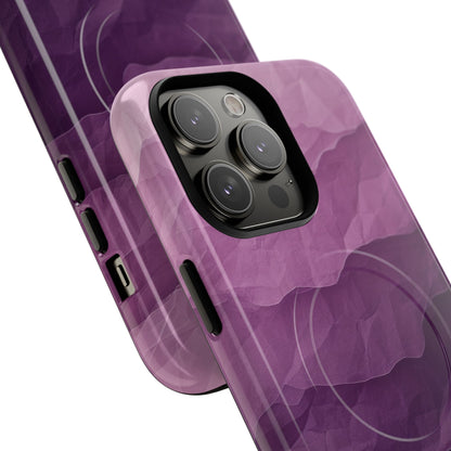 Purple Wave Layers iPhone 14 Pro Max Case - Tough+
