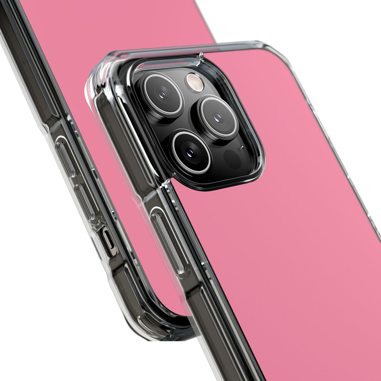 Baker Miller Pink | Handyhülle für iPhone (Clear Impact Case – Magnetisch) 