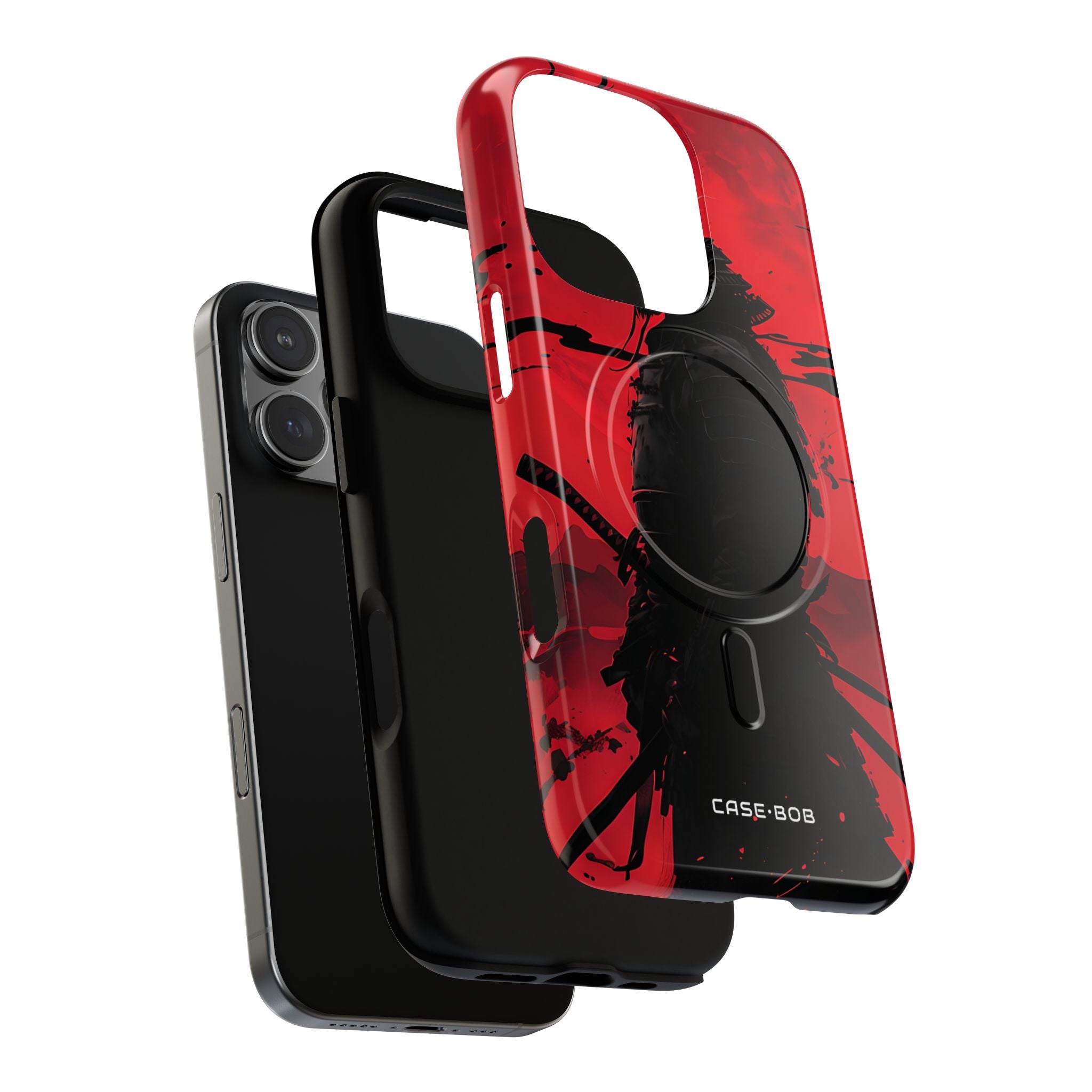 Crimson Samurai iPhone 16 Pro Case - Tough+