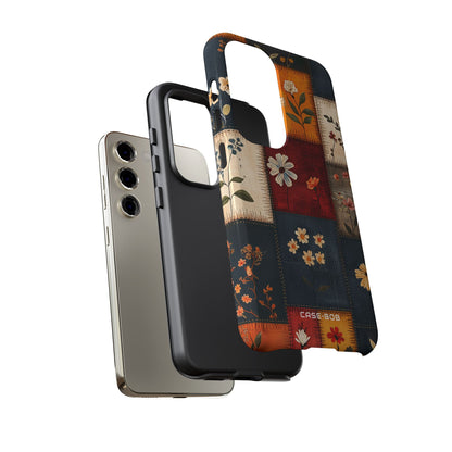 Patchwork Blooms Samsung S23 Case - Tough