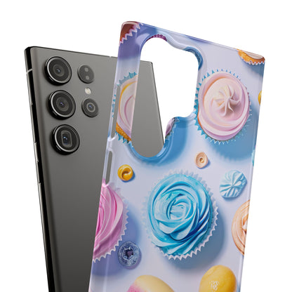 Pastel Whimsy Desserts - Slim Samsung S23 Phone Case