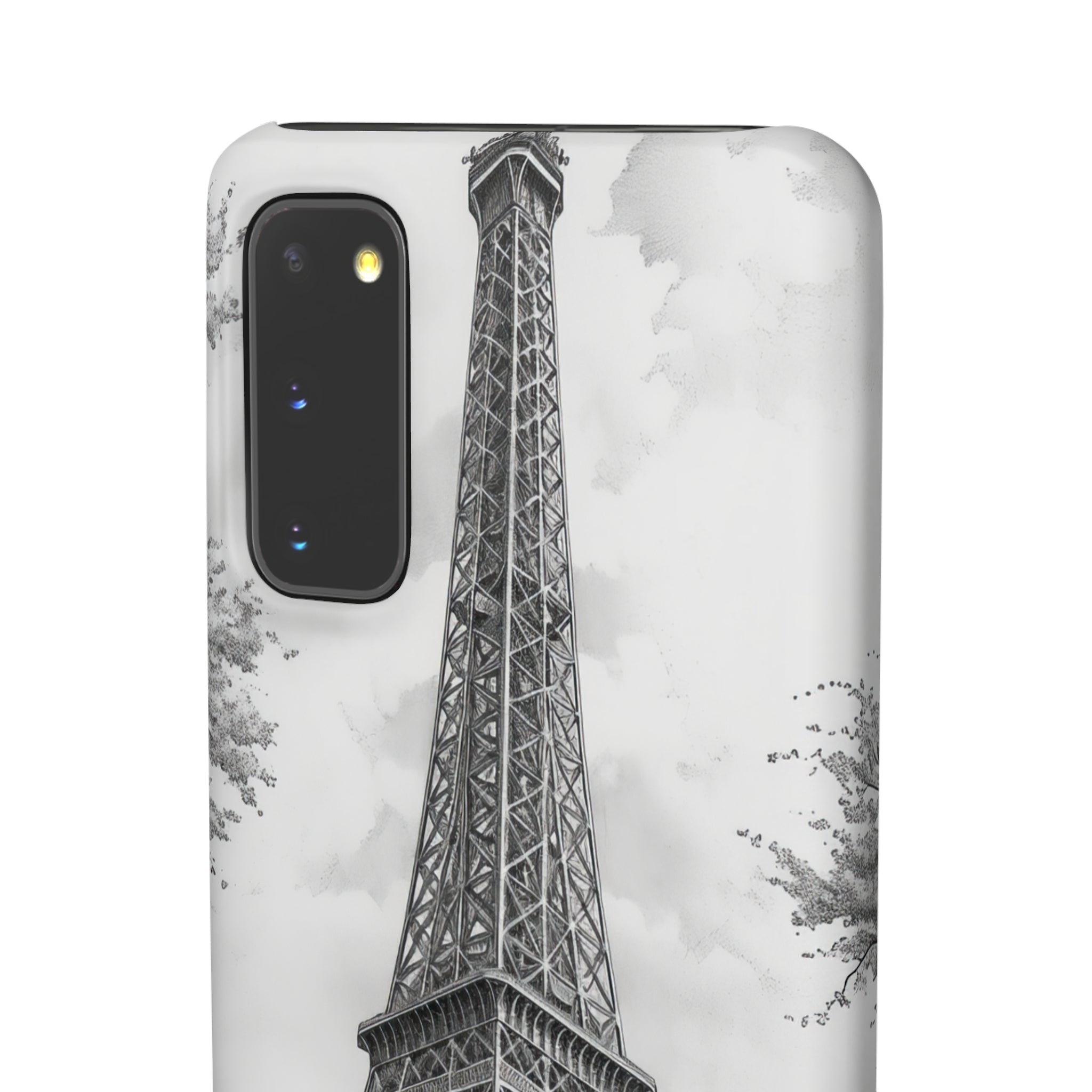 Parisian Monochrome Majesty | Slim Phone Case for Samsung