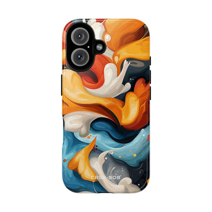 Crimson Ribbon iPhone 16 Pro Case - Tough