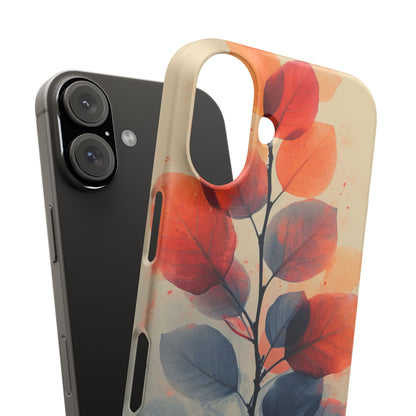 Ethereal Leaf Harmony iPhone 16 - Slim Phone Case