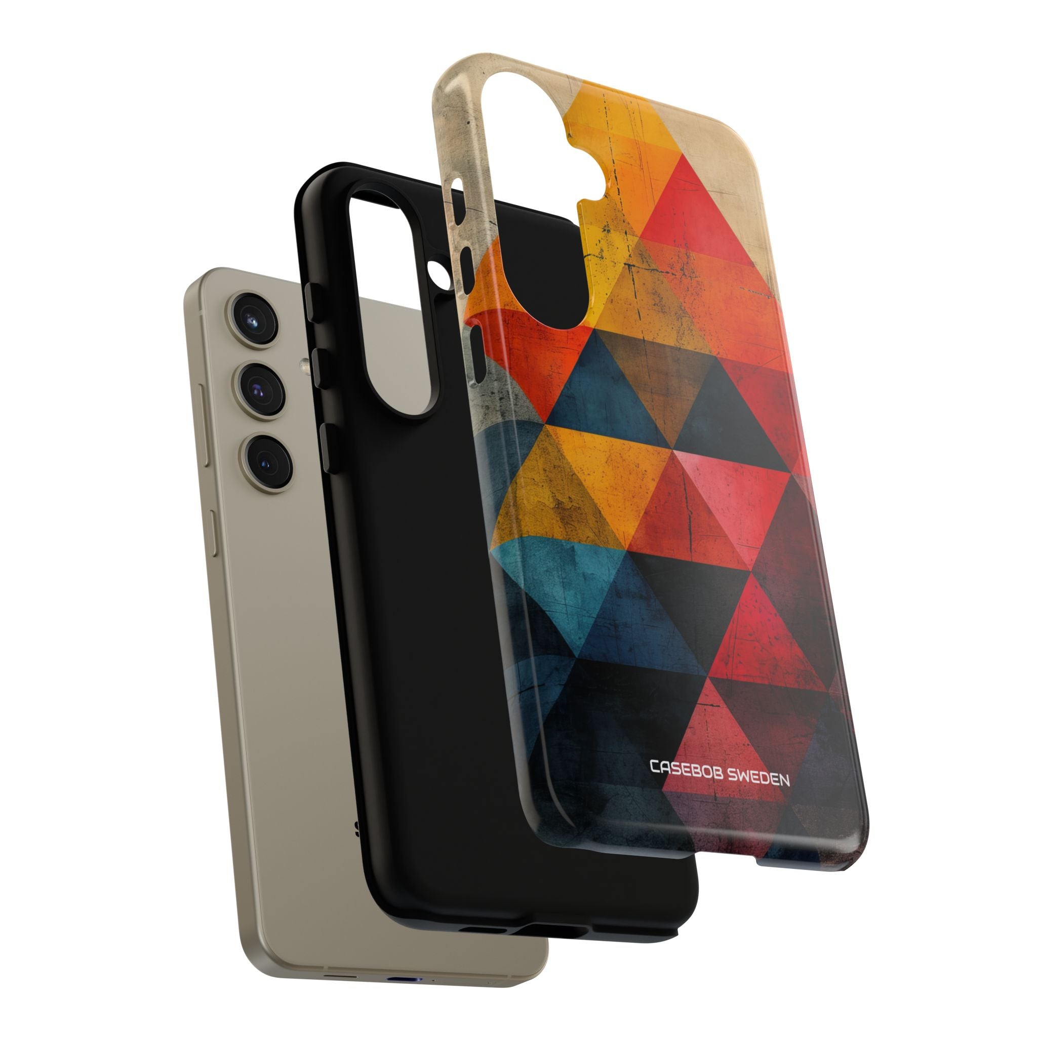 Geometric Energy - Tough Samsung S24 Phone Case