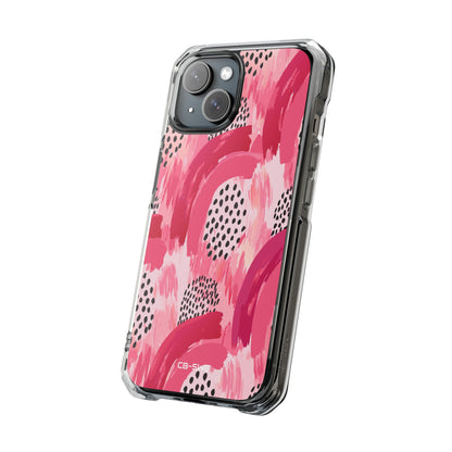 Vibrant Brushwork Dance iPhone Case - Impact