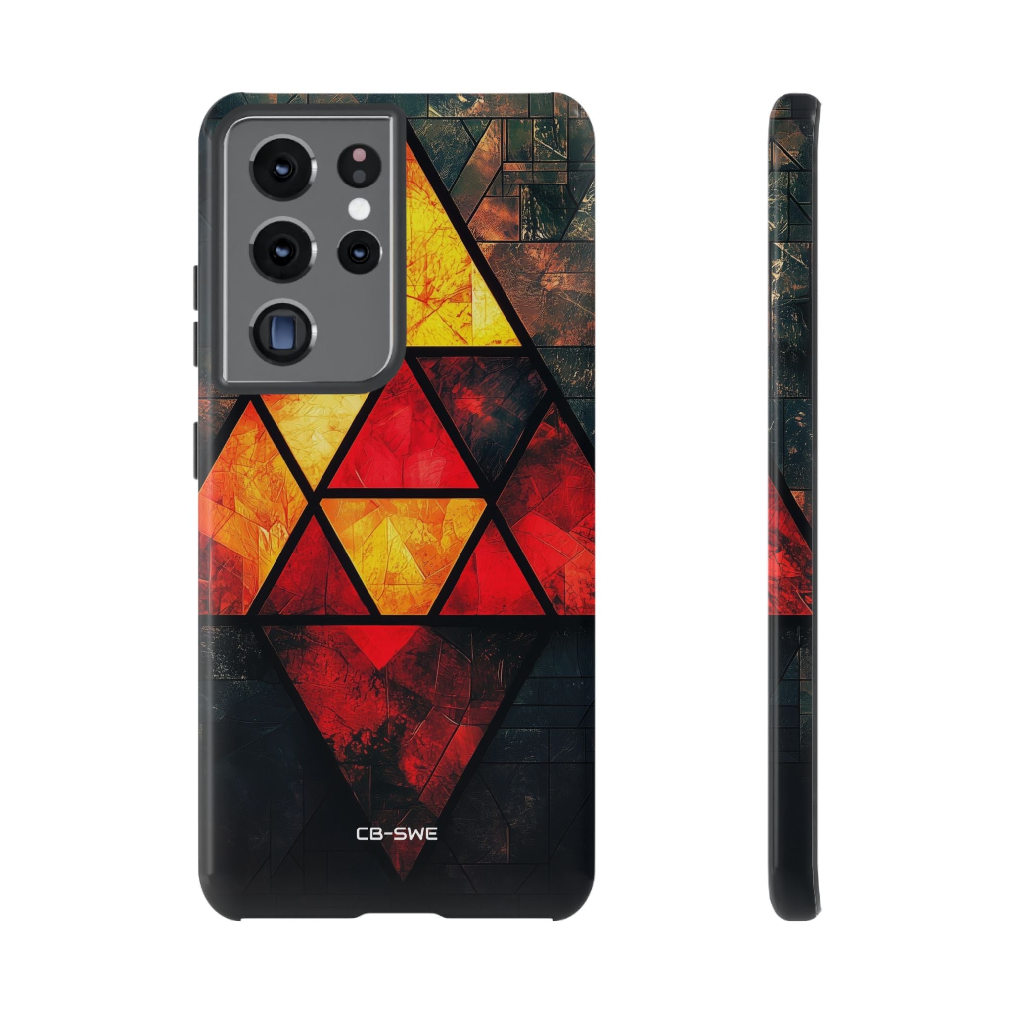 Triangles Illuminate Warmth - Samsung Case