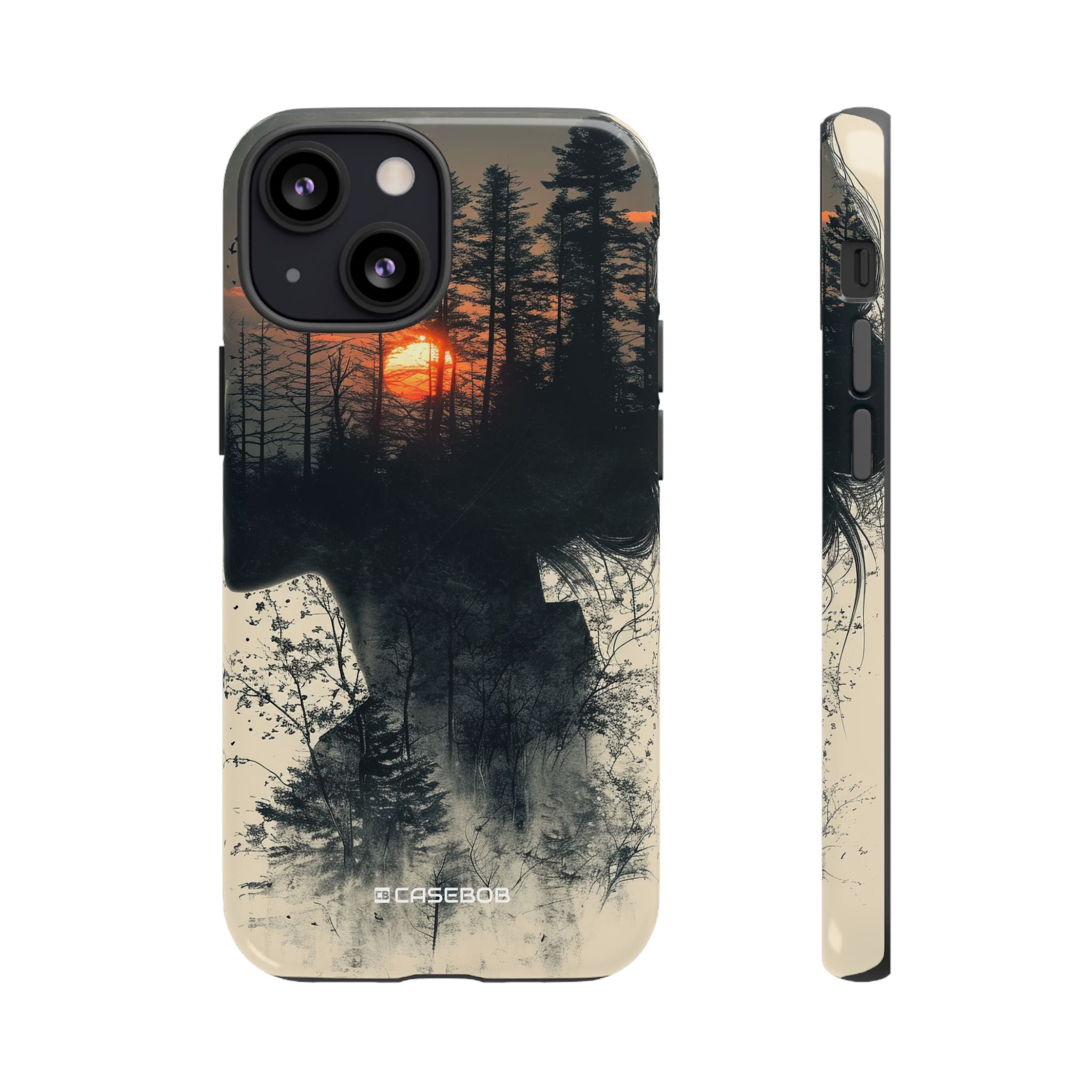 Tranquil Silhouette | Protective Phone Case for iPhone