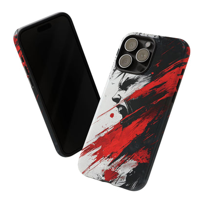 Yelling Profile Burst iPhone 15 Pro Max Case - Tough