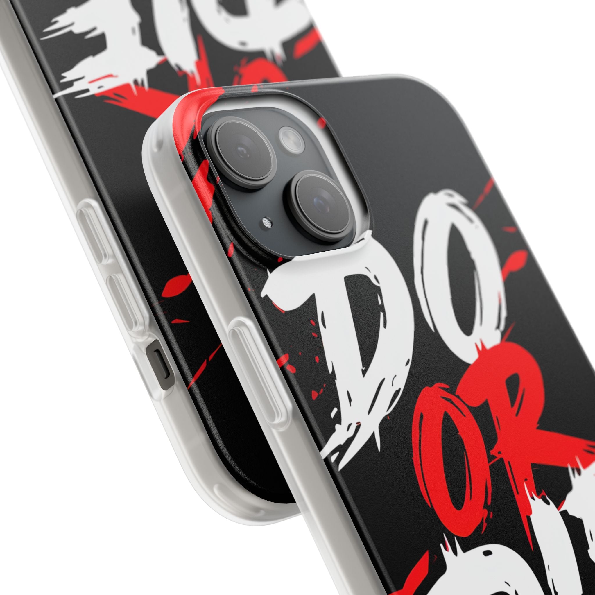 Do Or Die Splatter iPhone 15 Plus Case - Soft