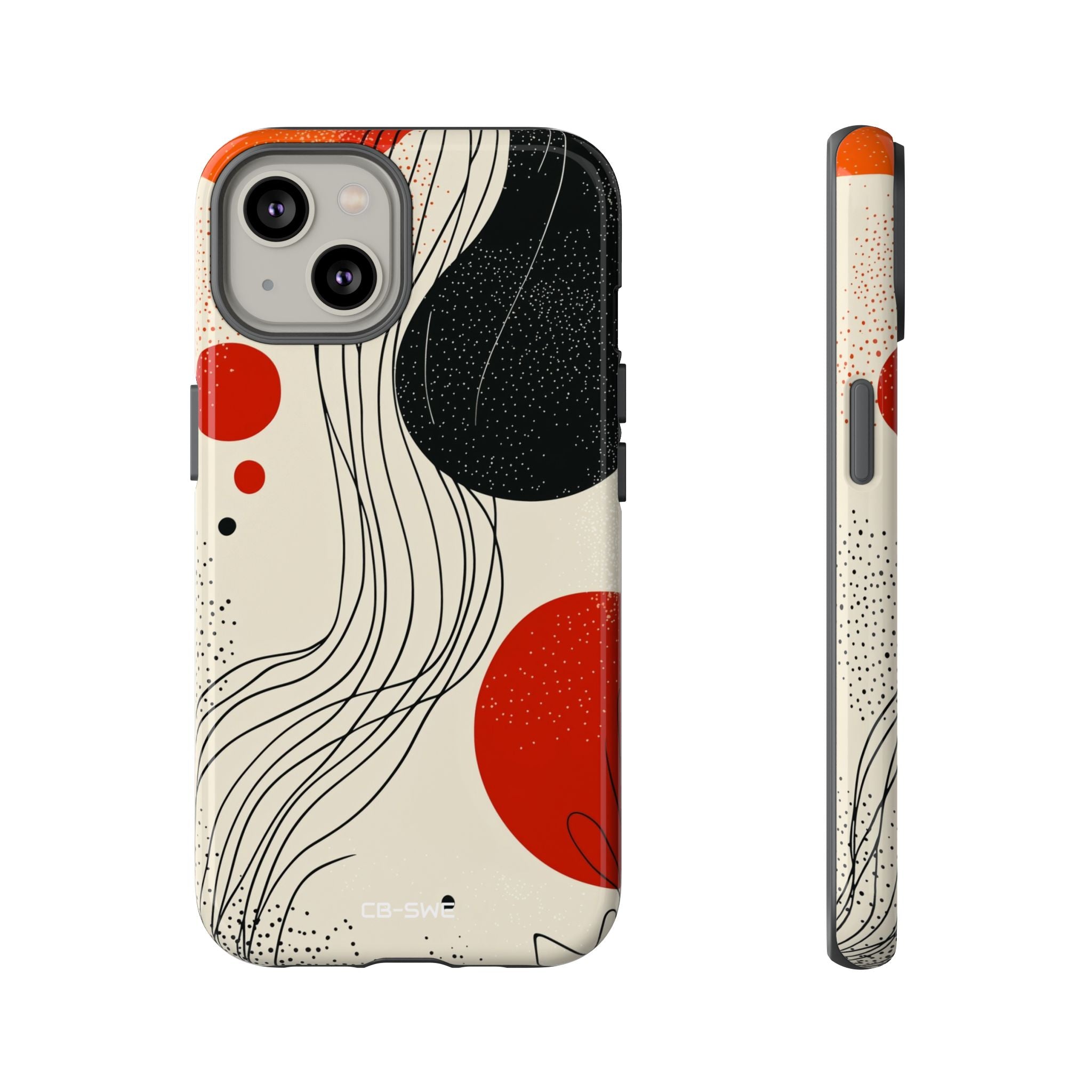 Waves Embrace Flora - iPhone Case
