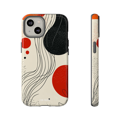 Waves Embrace Flora - iPhone Case