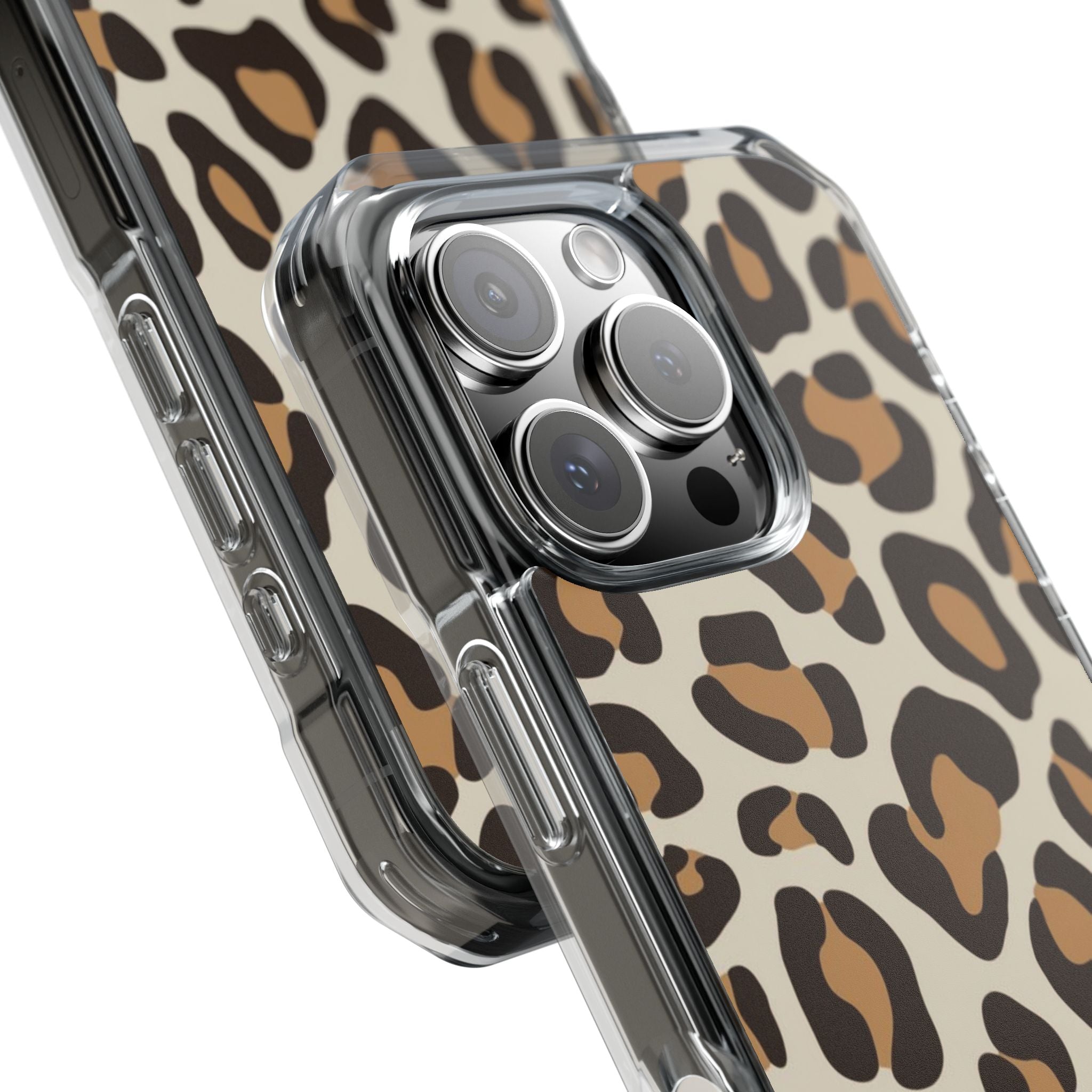 Leopard Print Elegance iPhone Case - Impact