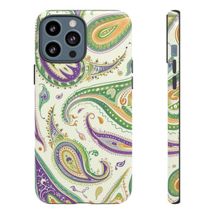 Paisley Pastel Elegance - Protective Phone Case