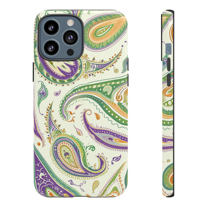 Paisley Pastel Elegance - Protective Phone Case