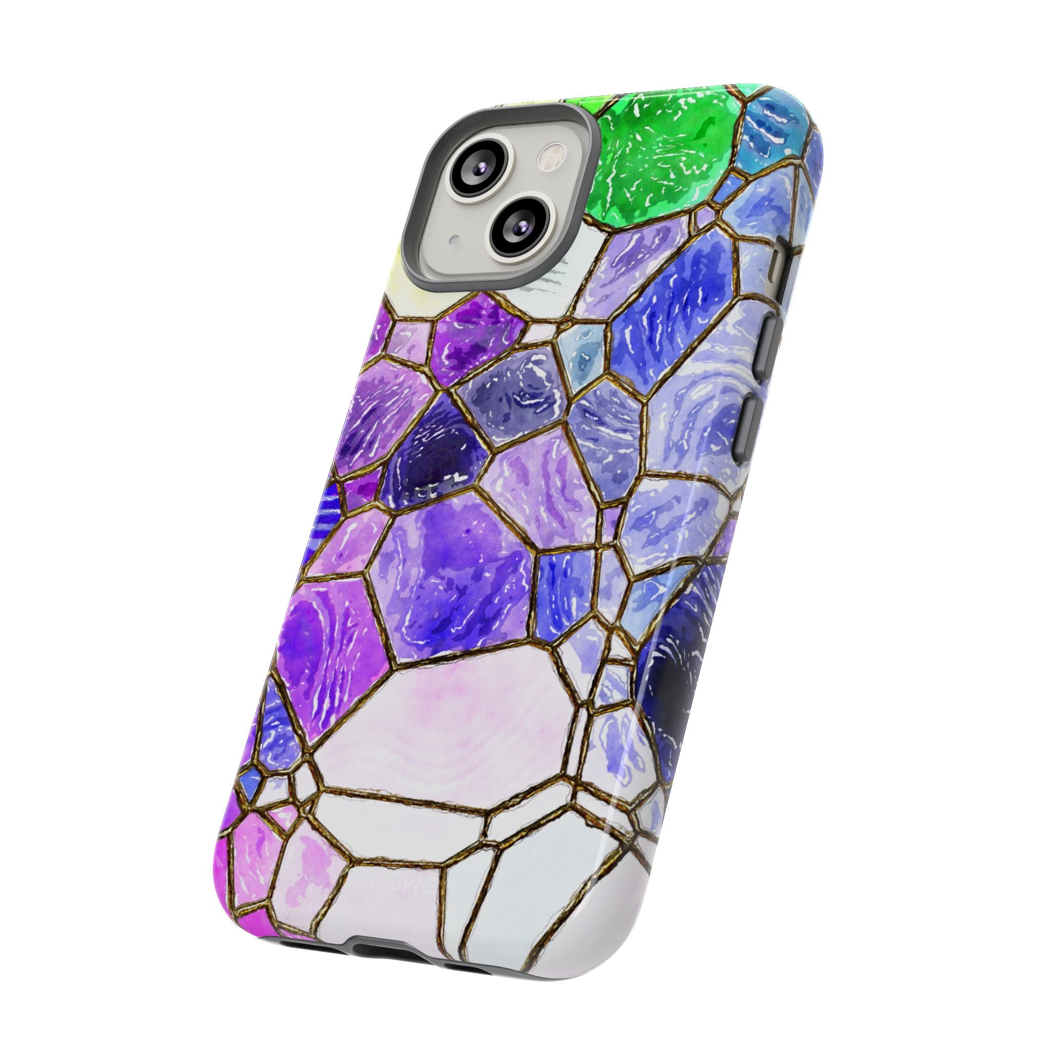 Colorful Glass Mosaic - iPhone Case
