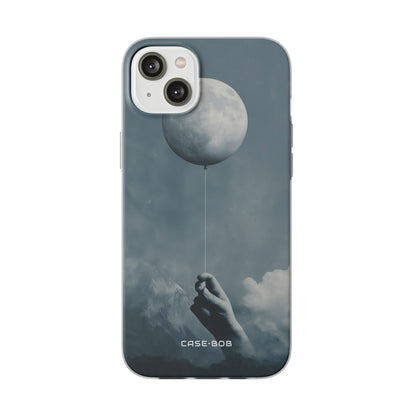 Moon Balloon iPhone 14 Plus Case - Soft