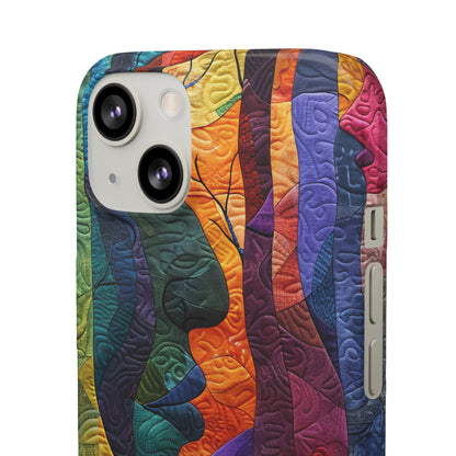 Interwoven Vibrance | Slim Phone Case for iPhone