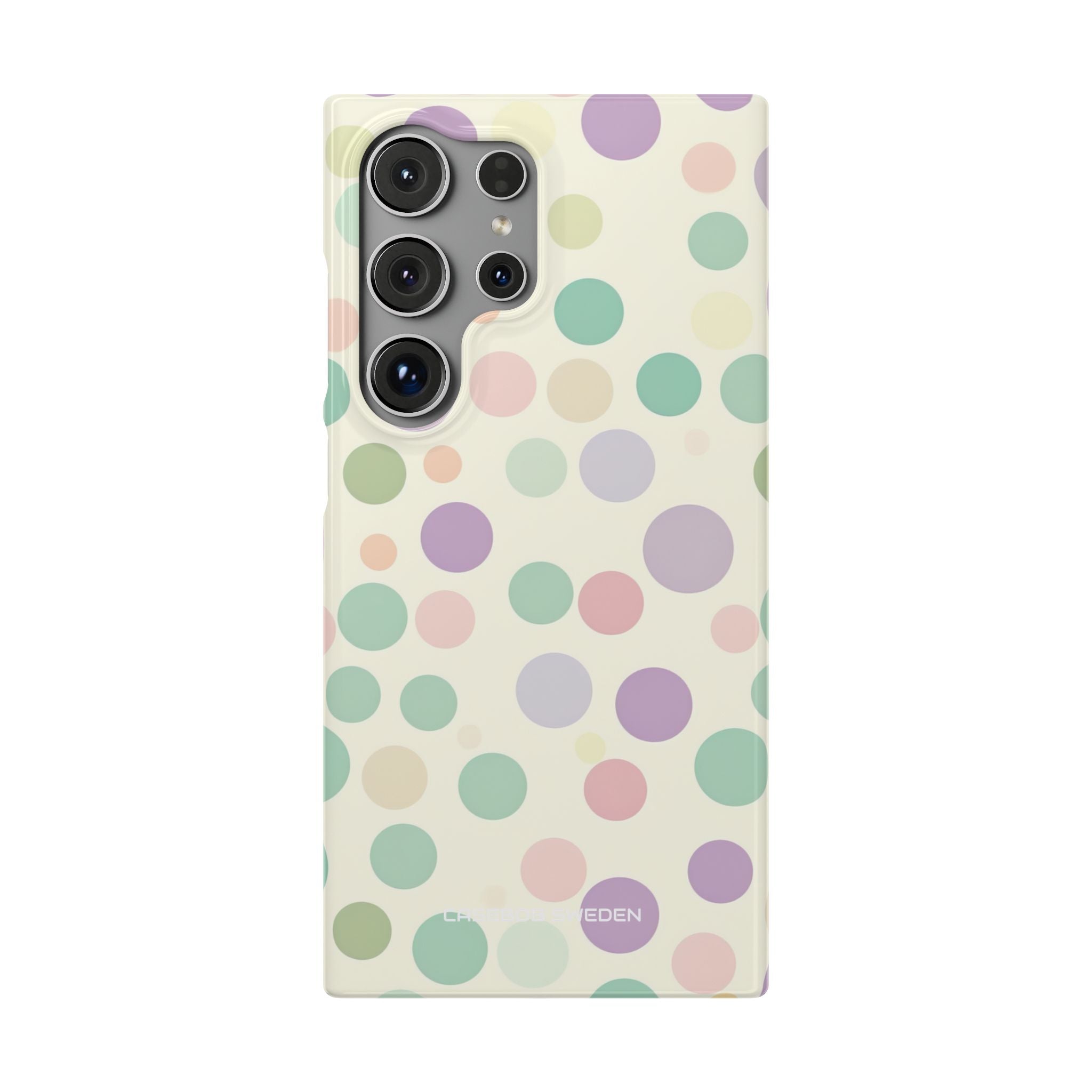 Playful Pastel Polka Dots - Slim Samsung S24 Phone Case