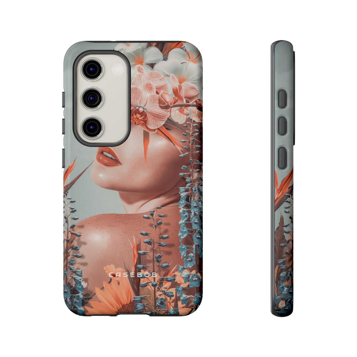 Contemporary Flowers - Protective Phone Case