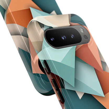 Geometric Color Harmony - Google Pixel Case