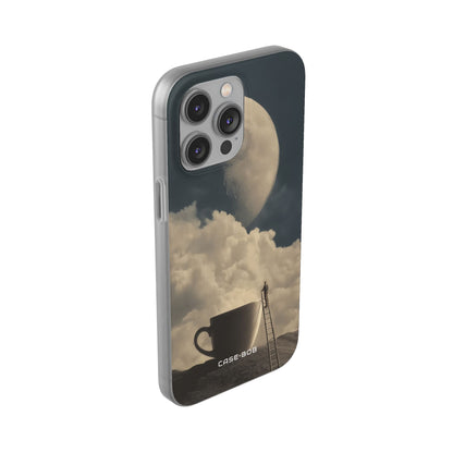 Moonlit Cup iPhone 14 Pro Max Case - Soft