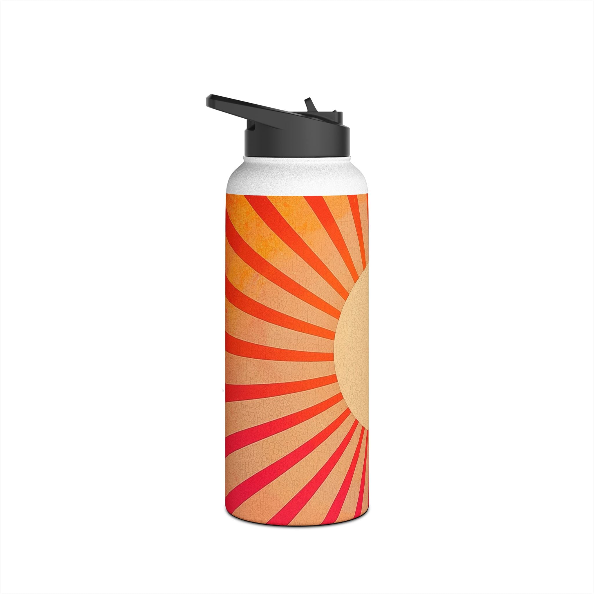 Sunburst Radiance - Stainless Steel Water Bottle