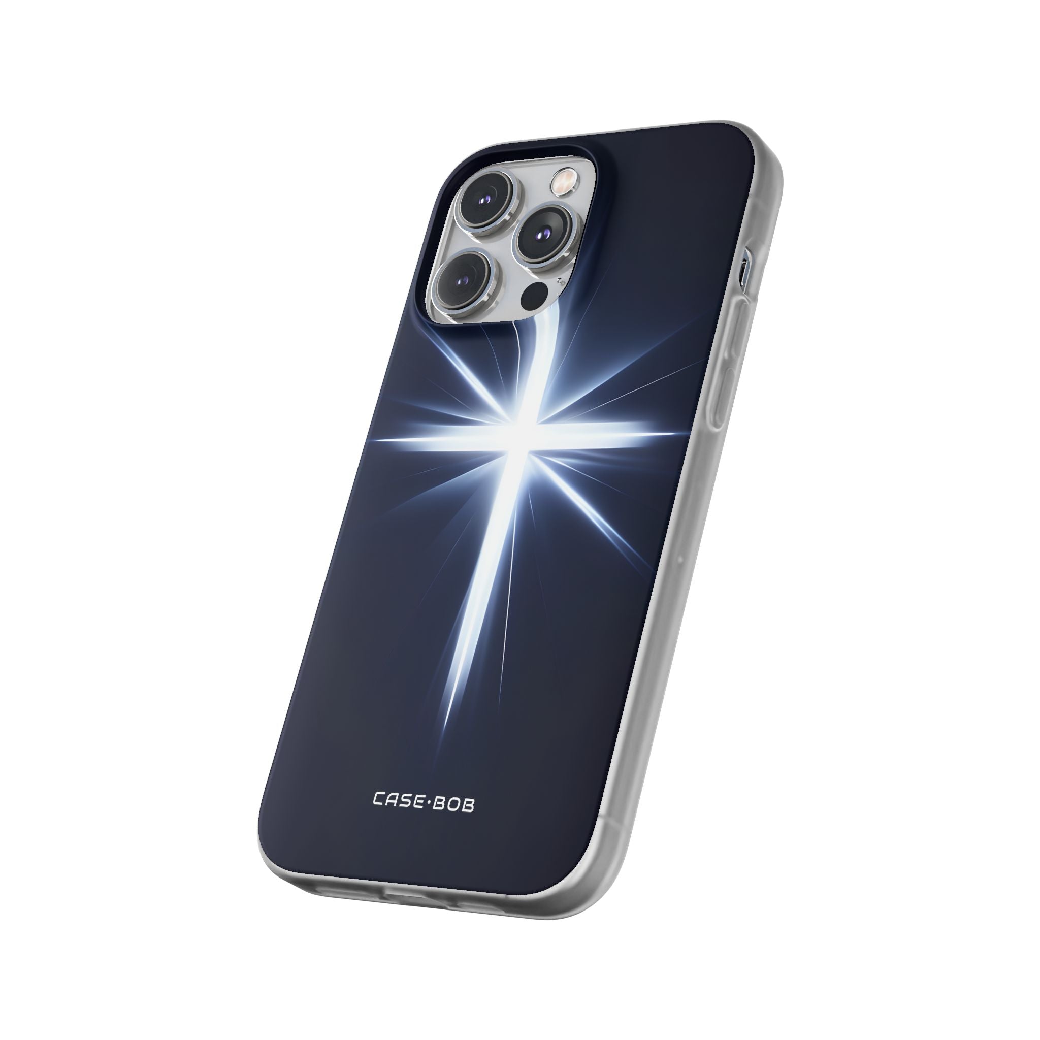 Glowing Crossburst iPhone 14 Pro Max Case - Soft