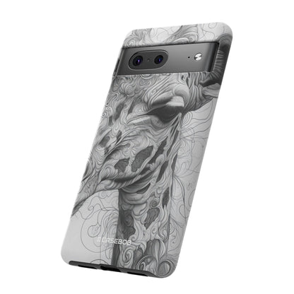 Monochrome Giraffe - Phone Case for Google Pixel