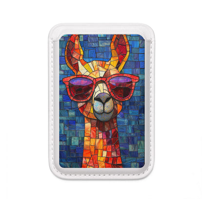 Sunglass Llama Mosaic Wallet – MagSafe Ready