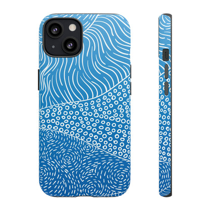 Abstract Landscape Hills - Protective Phone Case