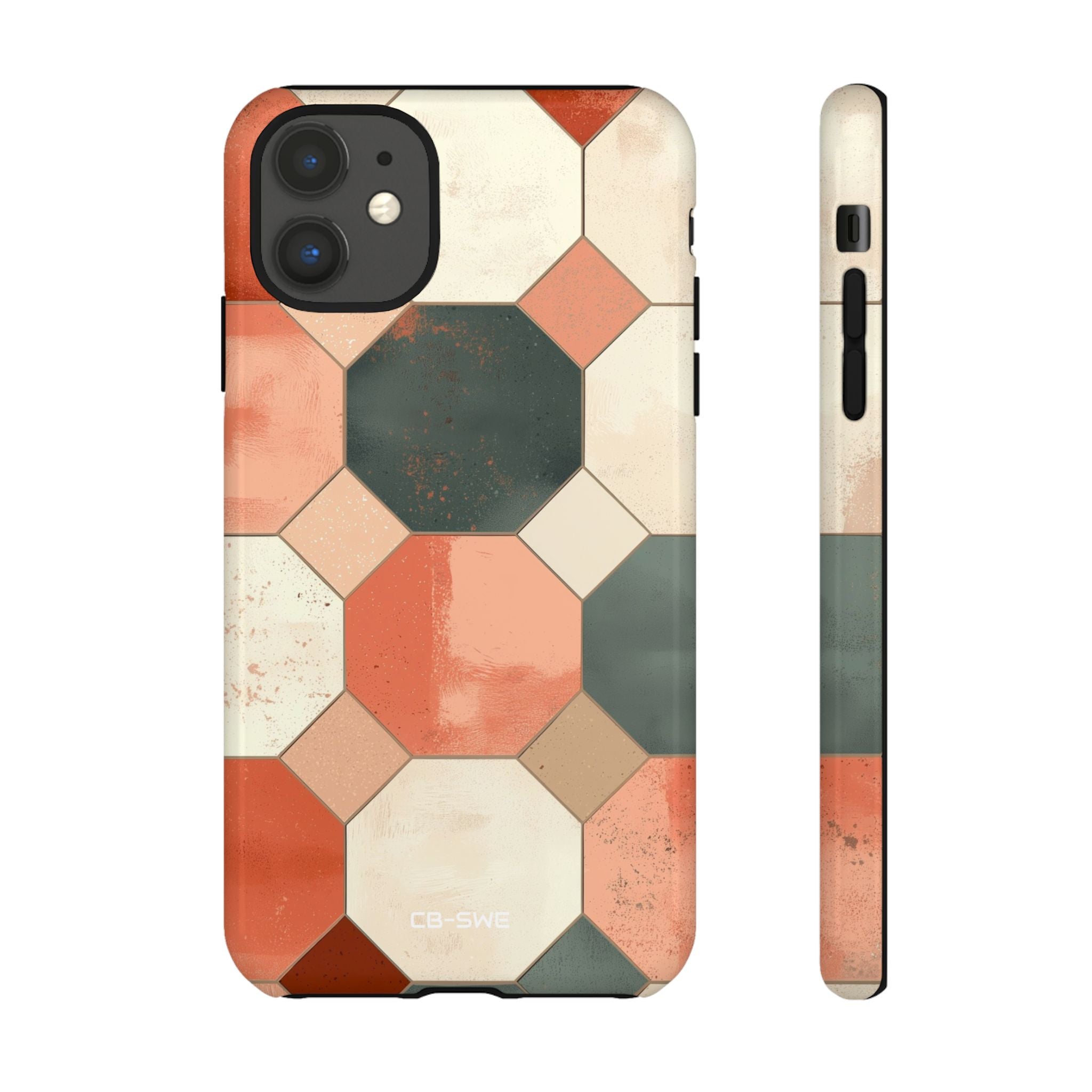 Terracotta Tiles Interlock - iPhone Case