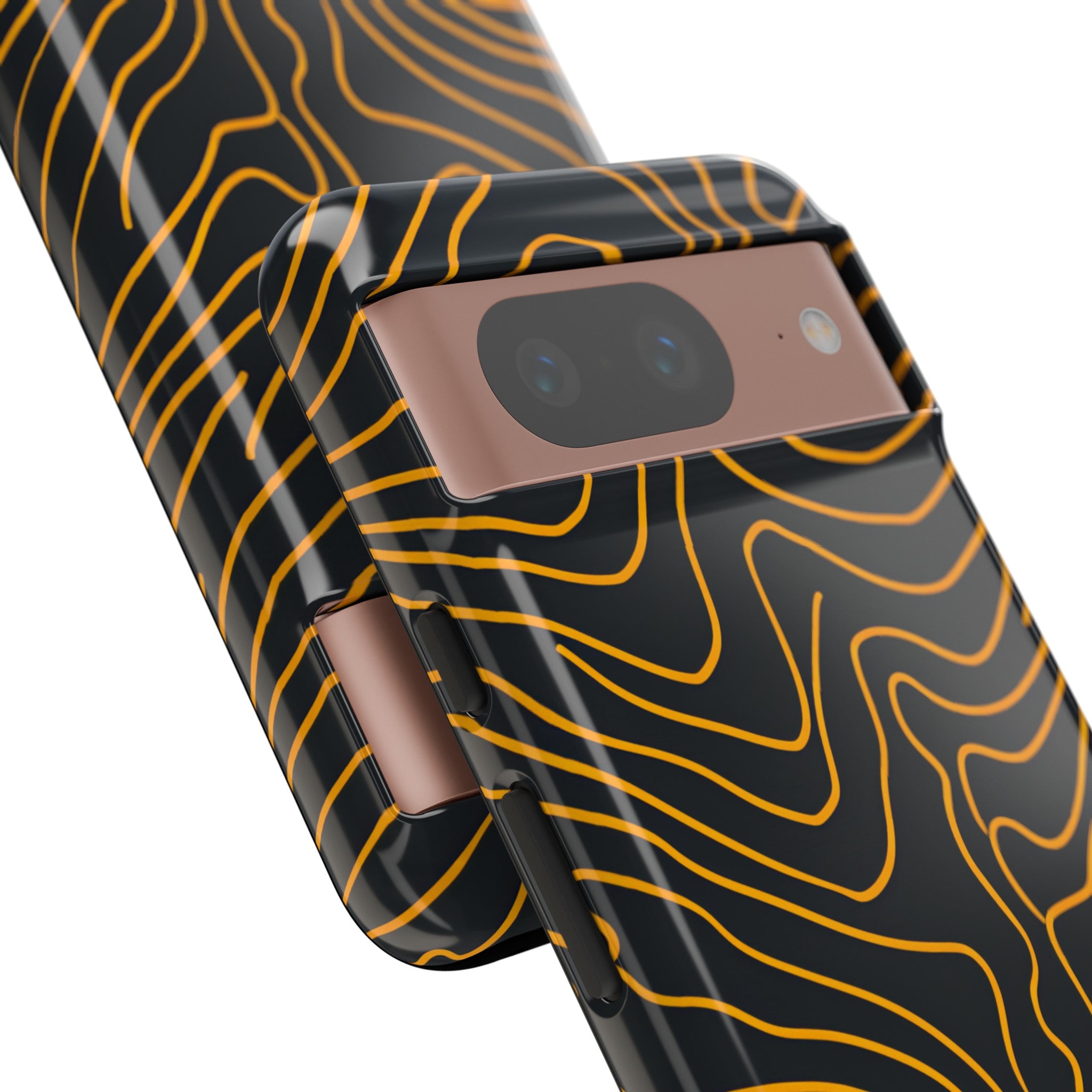 Linear Yellow Chic - Protective Phone Case