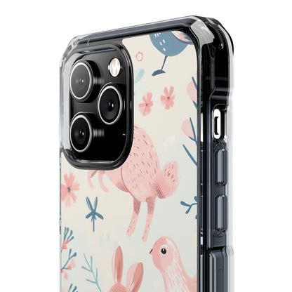 Pastel Whimsical Nature - Clear Impact iPhone 14 Phone Case