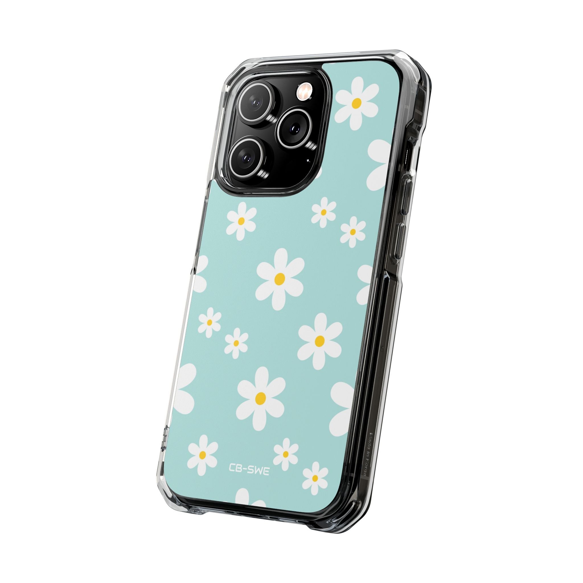 Daisies On Blue iPhone Case - Impact