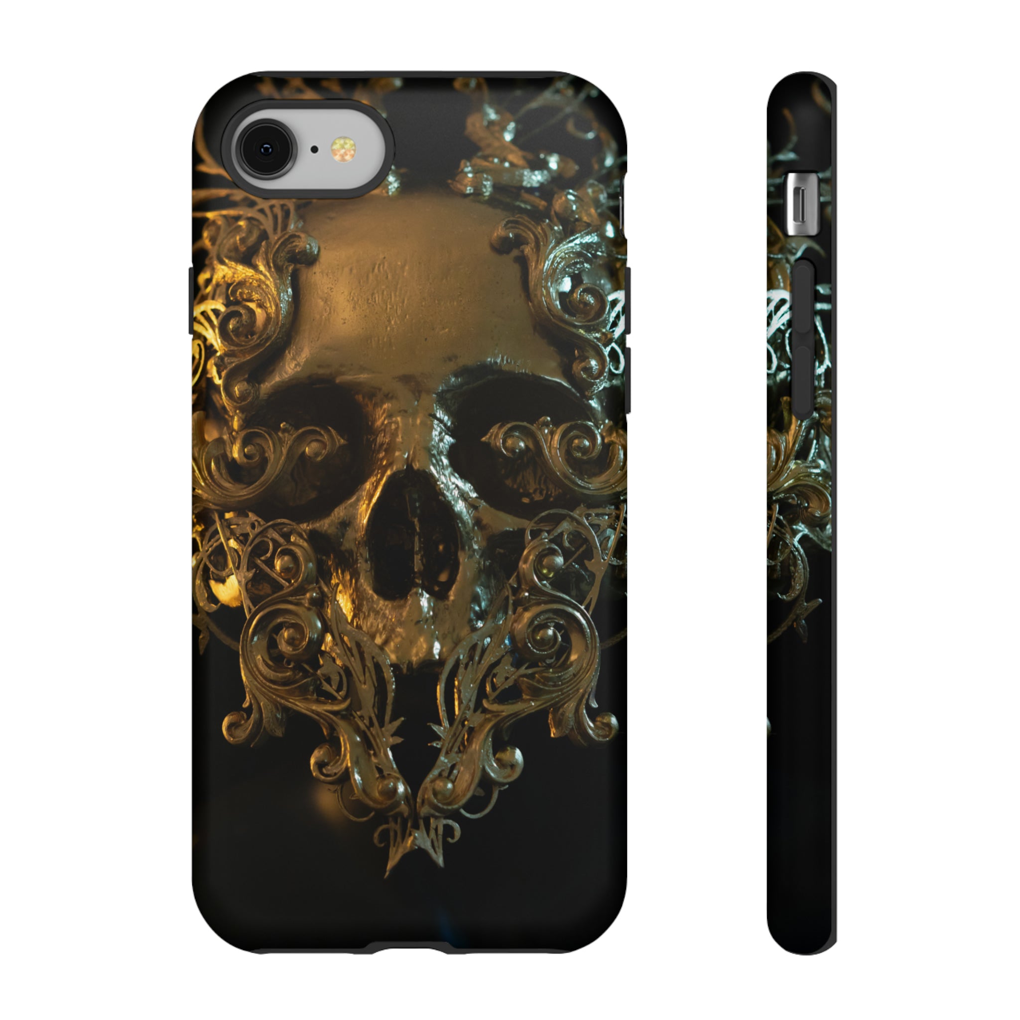 Golden Skull Trooper - Protective Phone Case